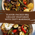 Incredible BBQ Grilled Vegetables – marinated! Recipe