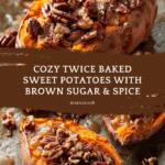 Twice Baked Sweet Potatoes Recipe