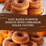 Easy Baked Pumpkin Donuts Recipe