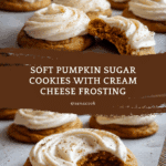 Pumpkin Sugar Cookies with Cream Cheese Frosting Recipe