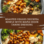 a Bowls with Maple Dijon Tahini Dressing Recipe