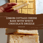 Lemon Cottage Cheese Bars Recipe