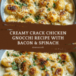 Creamy Crack Chicken Gnocchi Recipe