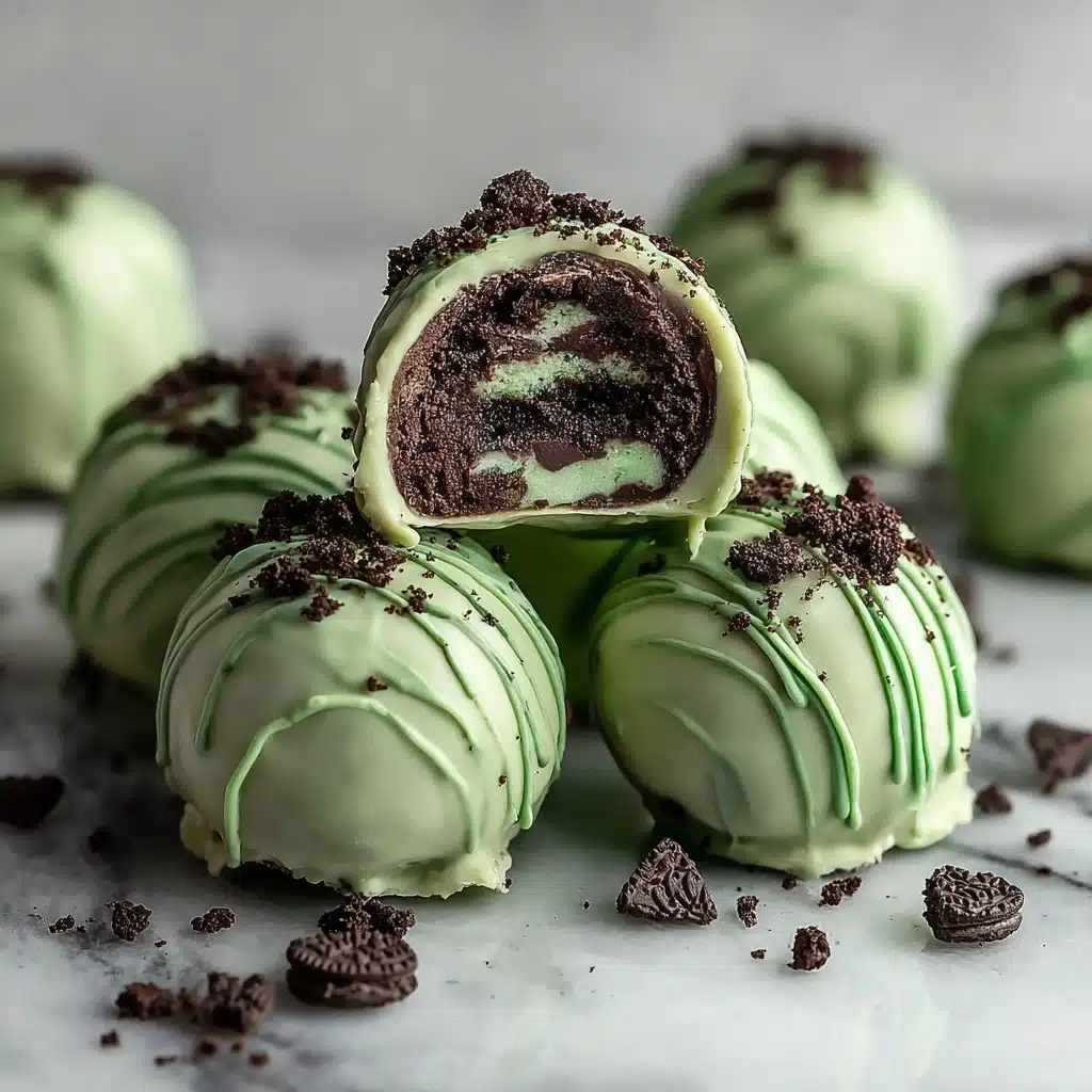 Mint Oreo Truffles Recipe - Recipe Image