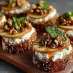 Pear & Honey Ricotta Toast Recipe
