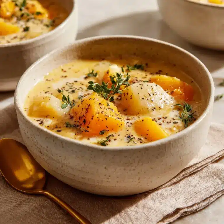 Tasty Roasted Winter Vegetable Soup Recipe