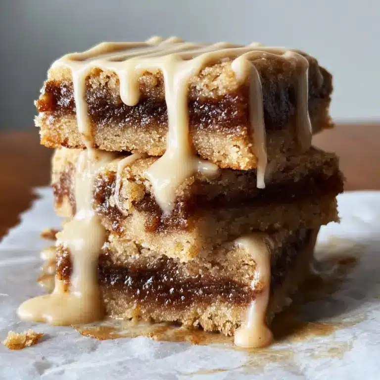 Salted Caramel Brown Sugar Cinnamon Sourdough Pop Tart Bars Recipe
