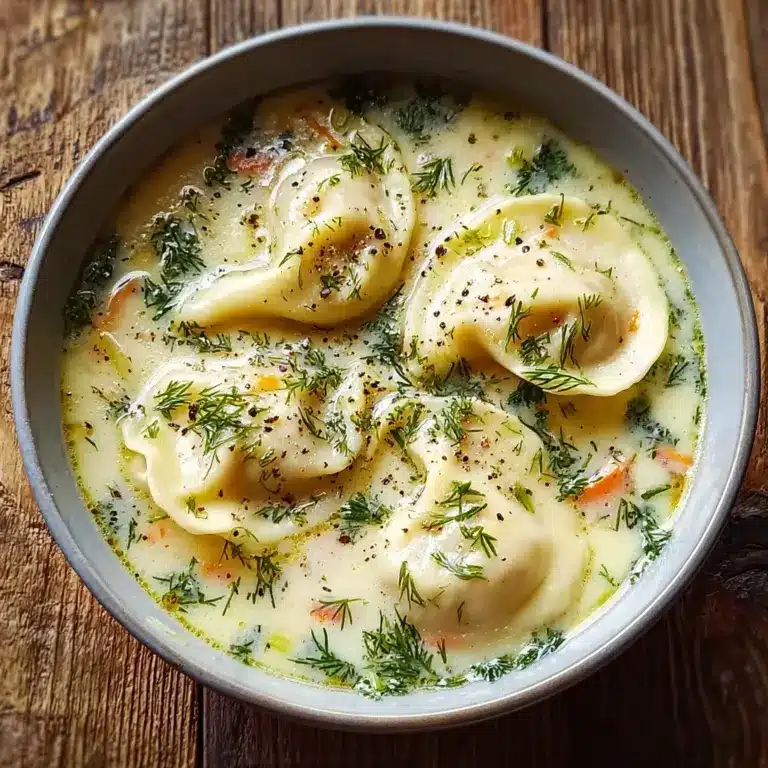 Dill Pierogi Soup: A Comforting Recipe You'll Love! Recipe