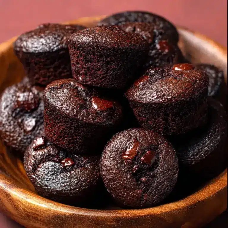 Fudgy Espresso Brownie Bites Recipe