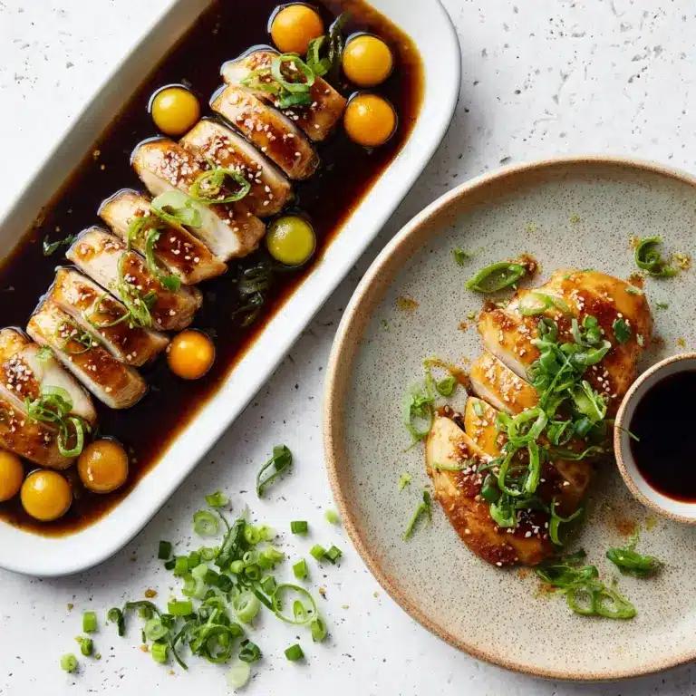 Soy Glazed Chicken Recipe
