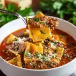 Indulgent Slow Cooker Lasagna Soup for Cozy Nights Recipe