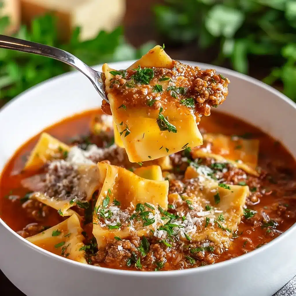 Indulgent Slow Cooker Lasagna Soup for Cozy Nights Recipe