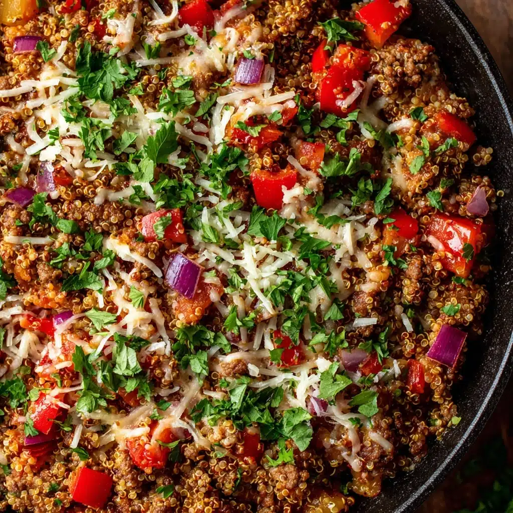 Easy Ground Beef Quinoa Skillet (30-Minutes) Recipe - Recipe Image