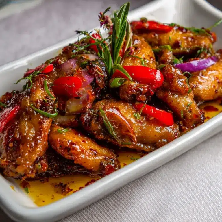 Smothered Oven-Baked Turkey Wings Recipe