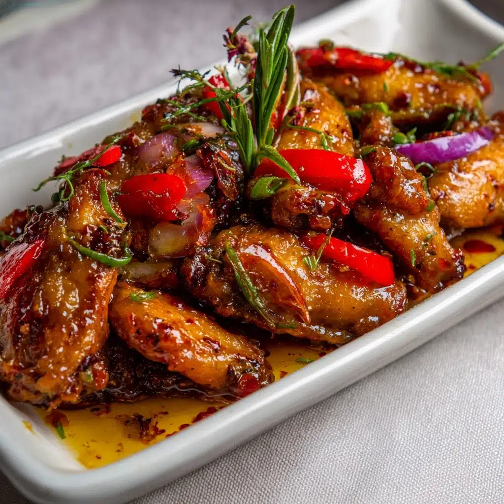 Smothered Oven-Baked Turkey Wings Recipe - Recipe Image