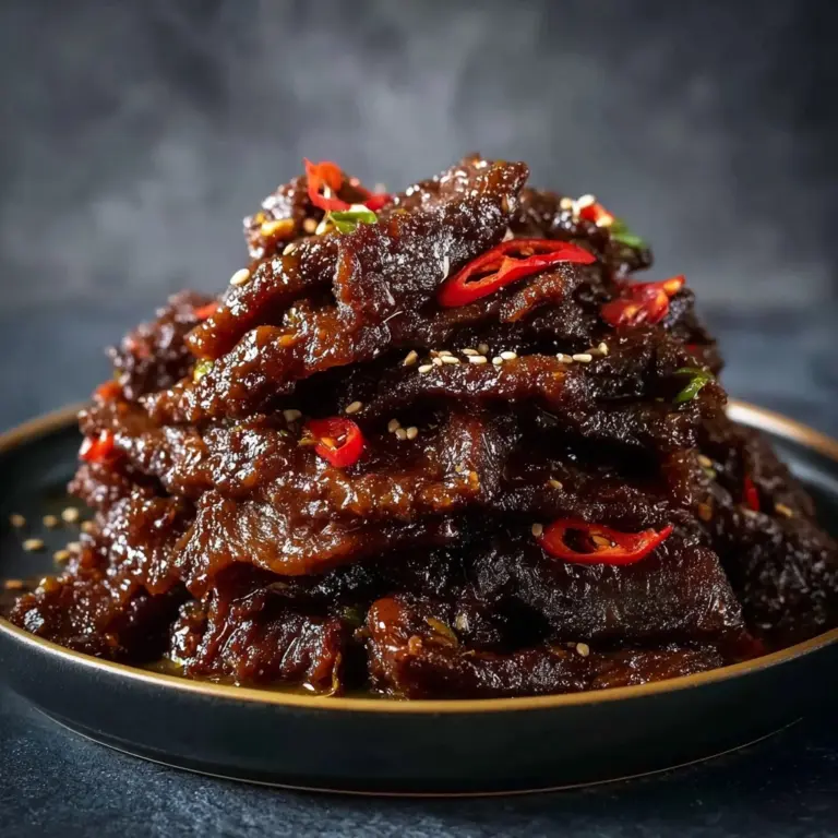 Crispy Chilli Beef Recipe