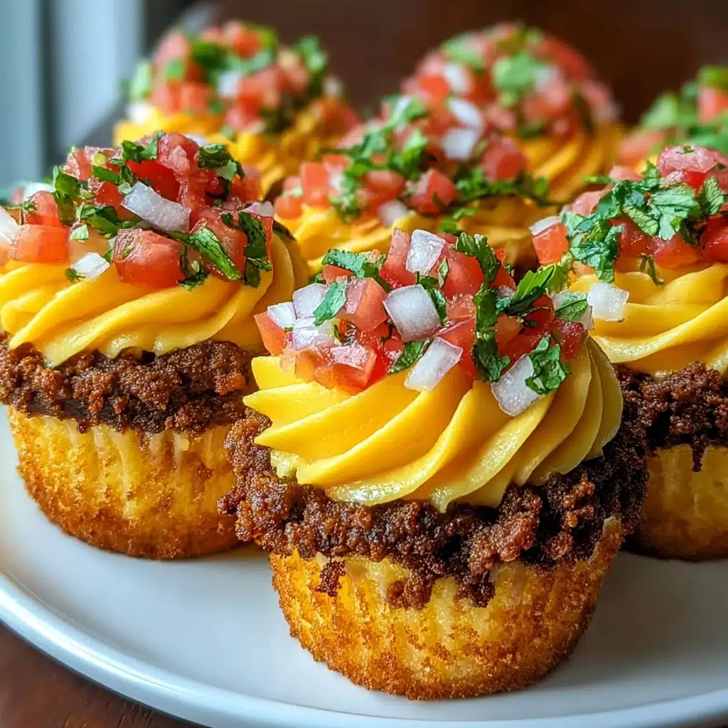 Taco Cupcakes Delight: A Flavorful Appetizer Recipe