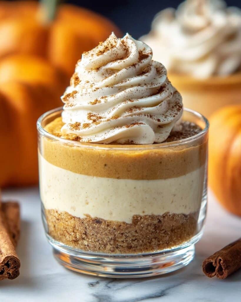 Pumpkin Keto No-Bake Cheesecake Recipe
