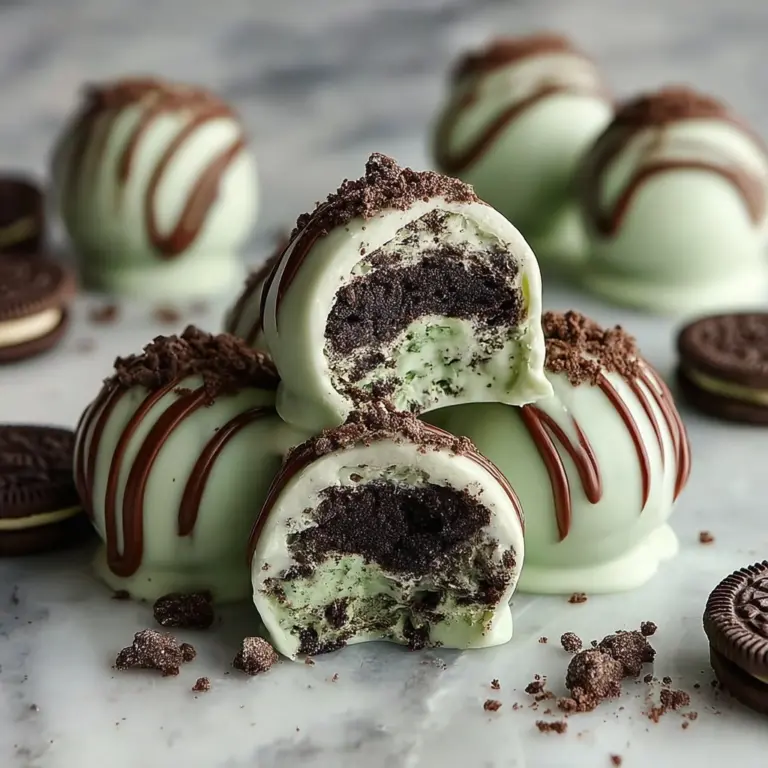 Mint Oreo Truffles Recipe