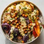 a Bowls with Maple Dijon Tahini Dressing Recipe