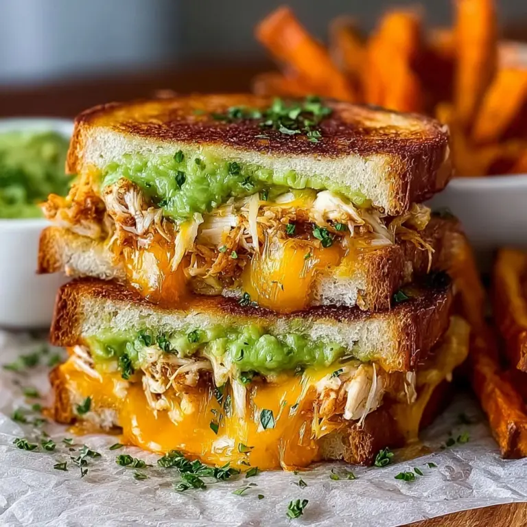 Chicken Avocado Melt Sandwich Recipe