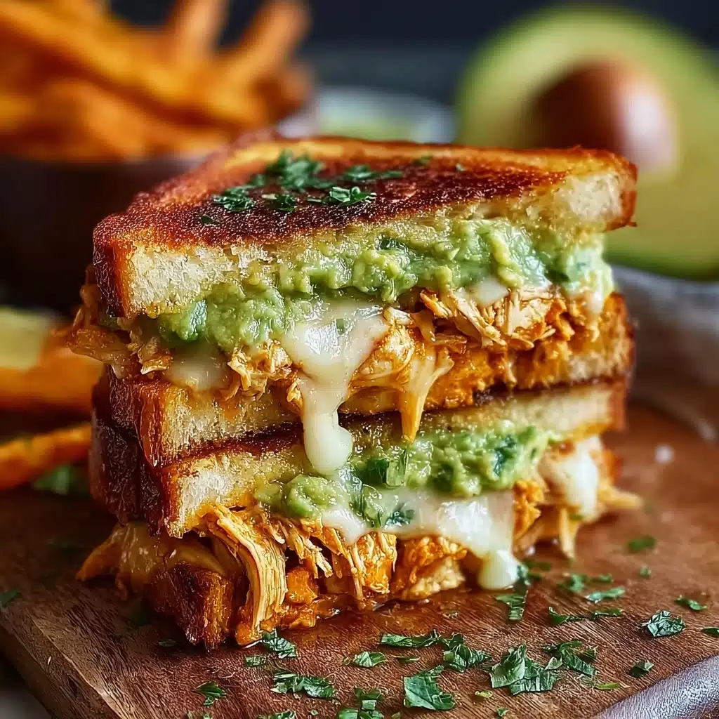 Chicken Avocado Melt Sandwich Recipe - Recipe Image
