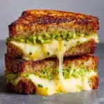 Creamy Avocado Grilled Cheese Recipe
