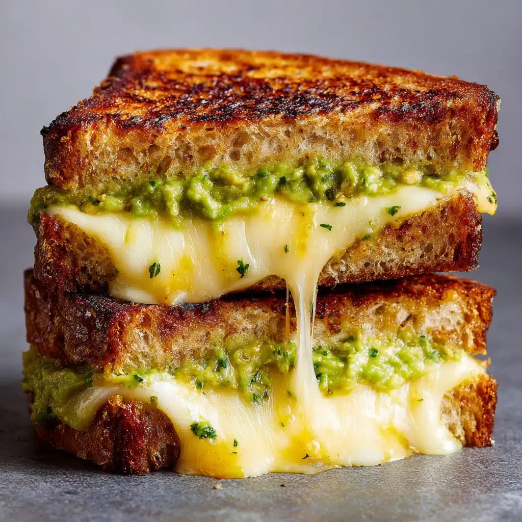 Creamy Avocado Grilled Cheese Recipe