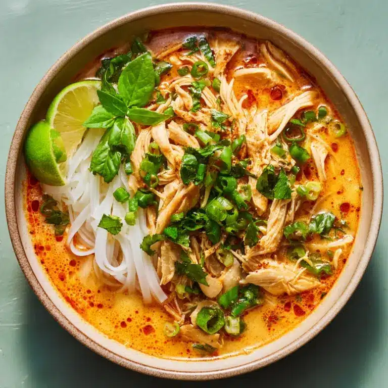 Easy Thai Chicken Curry Soup Recipe