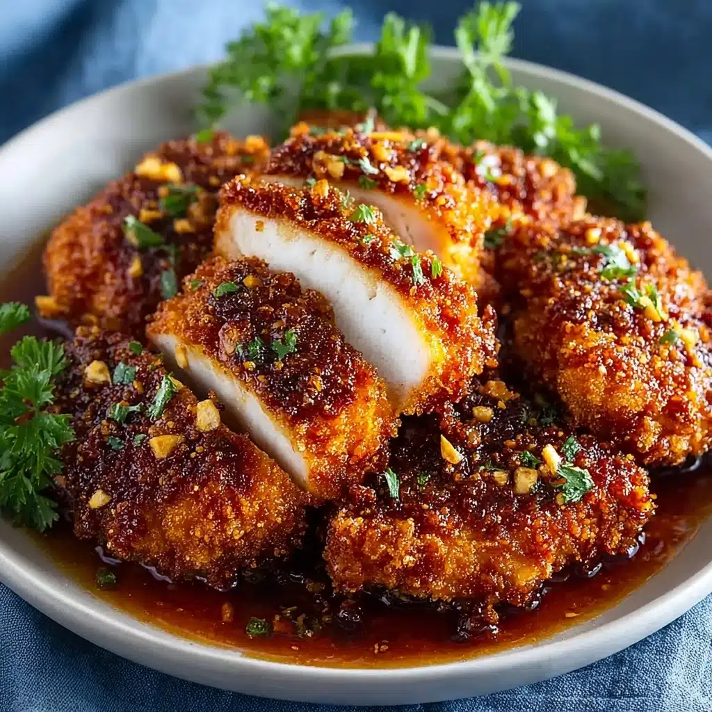 Crispy Hot Honey Feta Chicken Recipe - Recipe Image