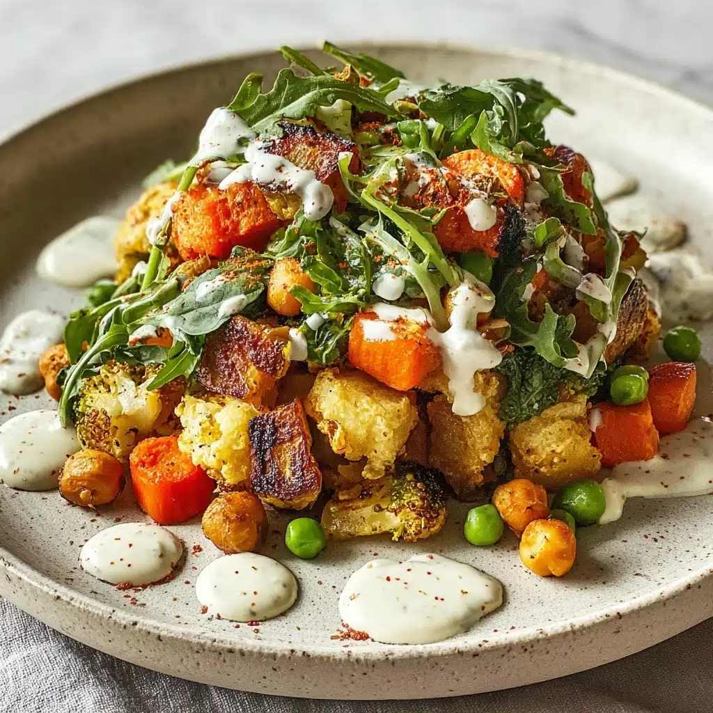 Anti-Inflammatory Glow Bowl with Tahini Yogurt Recipe - Recipe Image