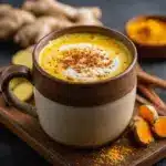 Anti-Inflammatory Turmeric and Ginger Golden Milk Recipe