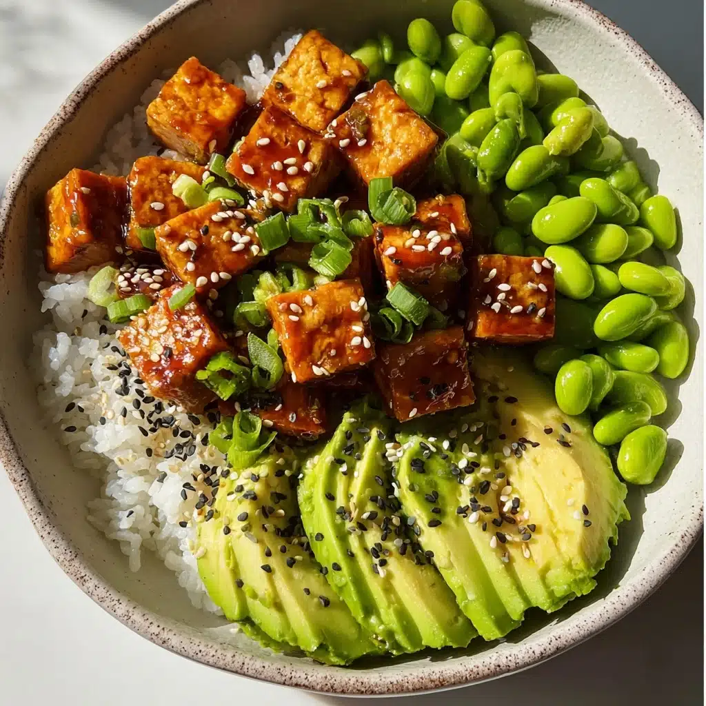 Sticky Tofu Bowls Recipe - Recipe Image