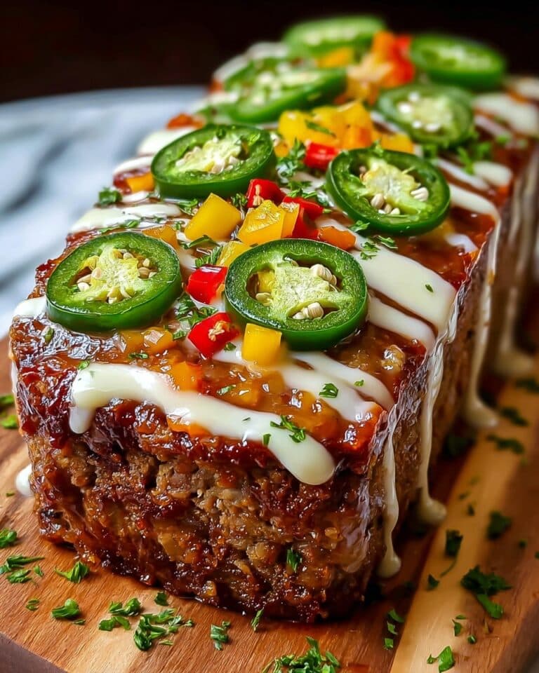 Smoky Jalapeño Popper Meatloaf You Can’t Stop Eating Recipe