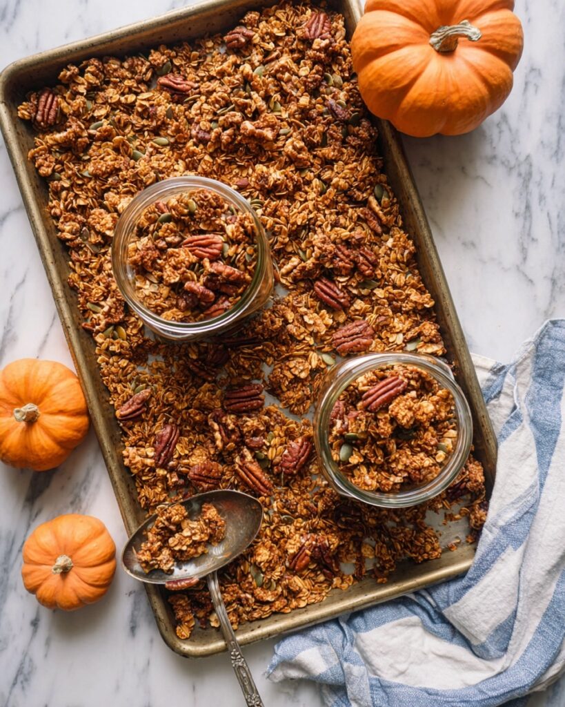 Maple Pumpkin Granola Recipe