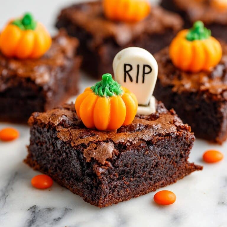 Graveyard Halloween Brownies Recipe