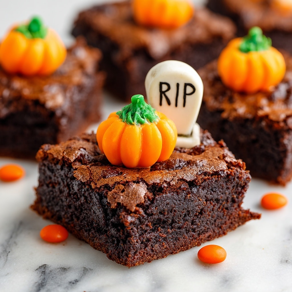 Graveyard Halloween Brownies Recipe
