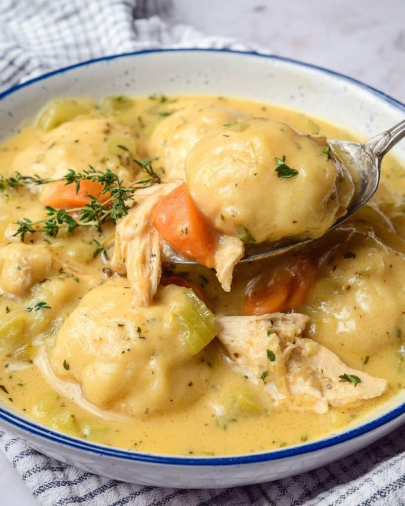 Vegan Chicken and Dumplings Recipe