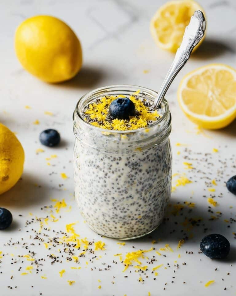 Lemon Cream Chia Pudding Recipe