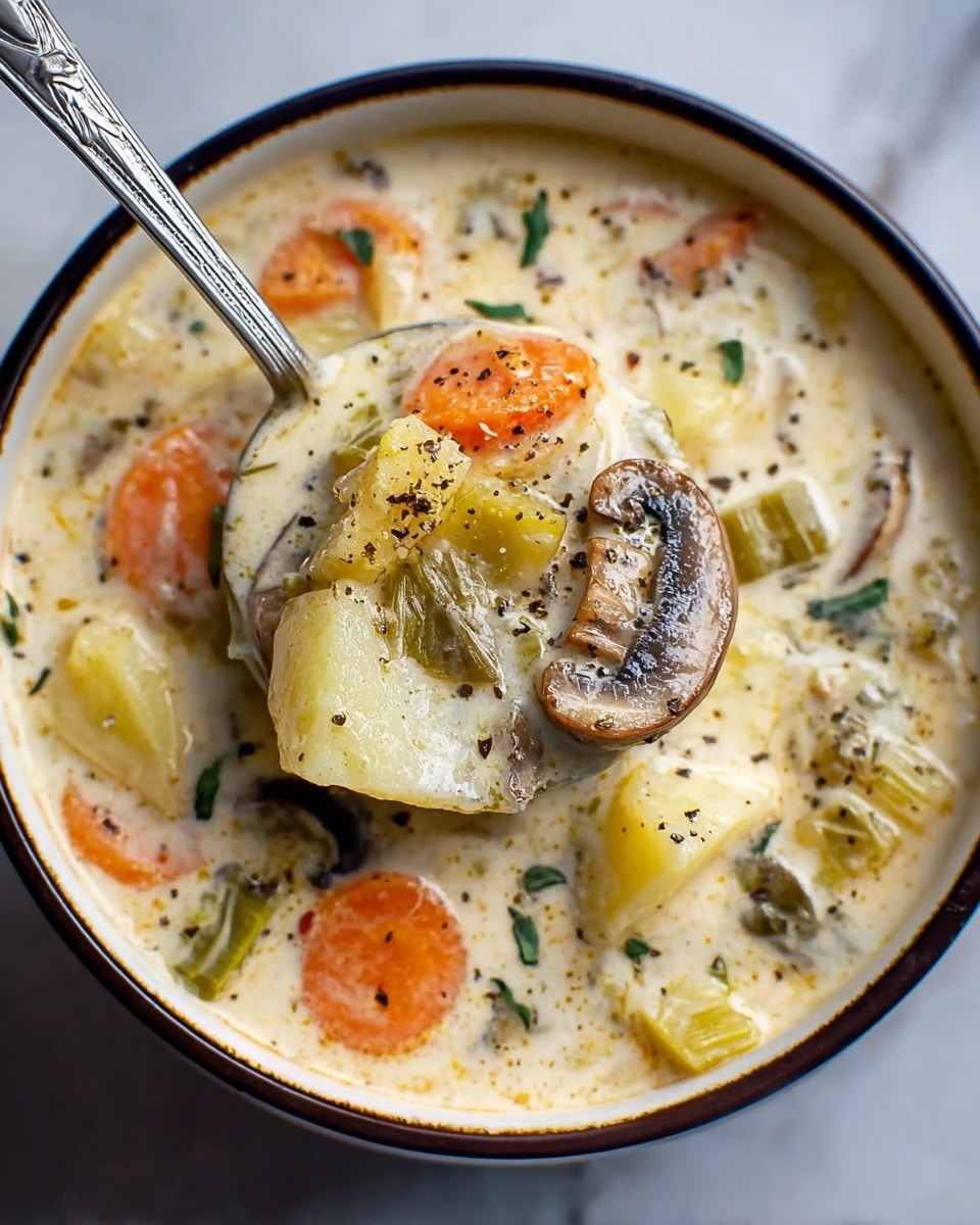 Creamy Artichoke and Vegetable Soup Recipe