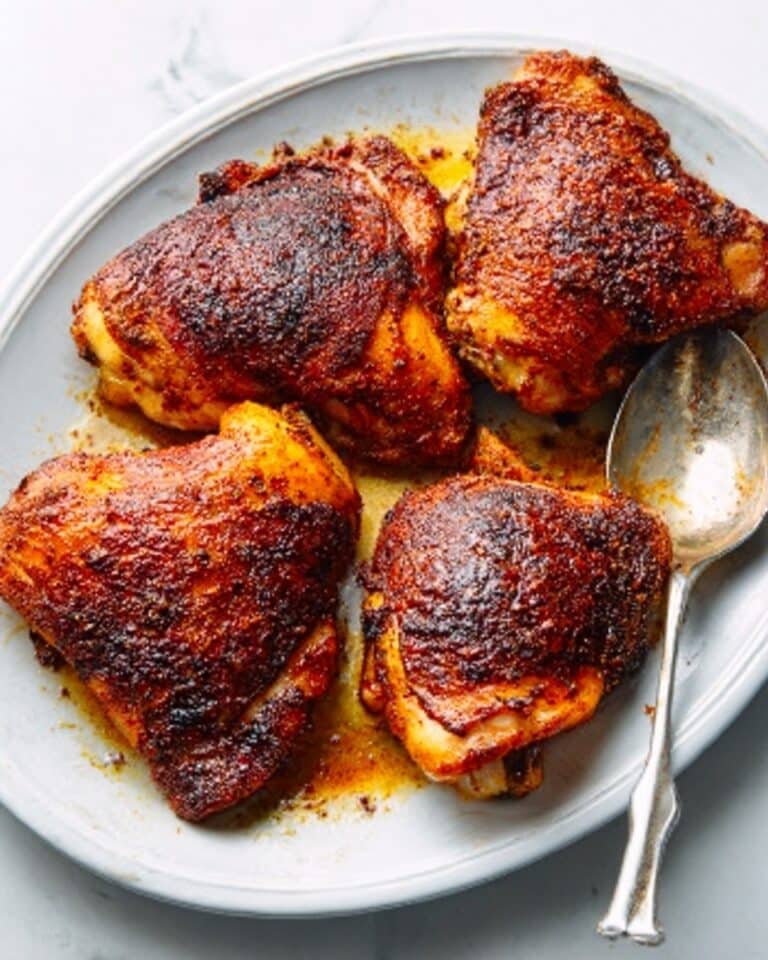 Crispy Roasted Chicken Recipe