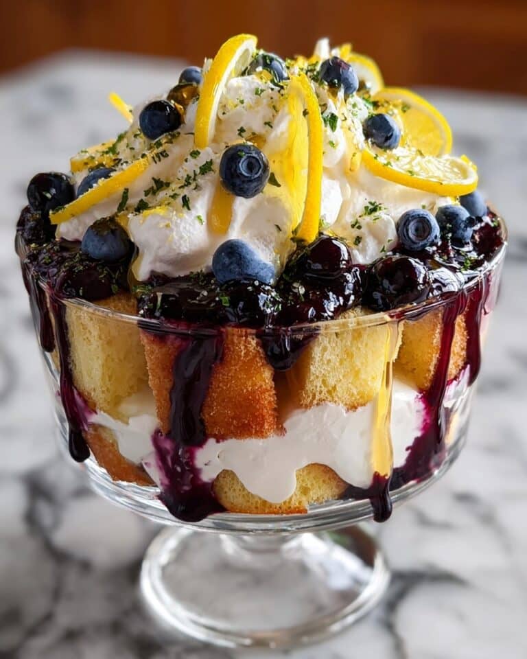 Blueberry Lemon Bliss Trifle Recipe