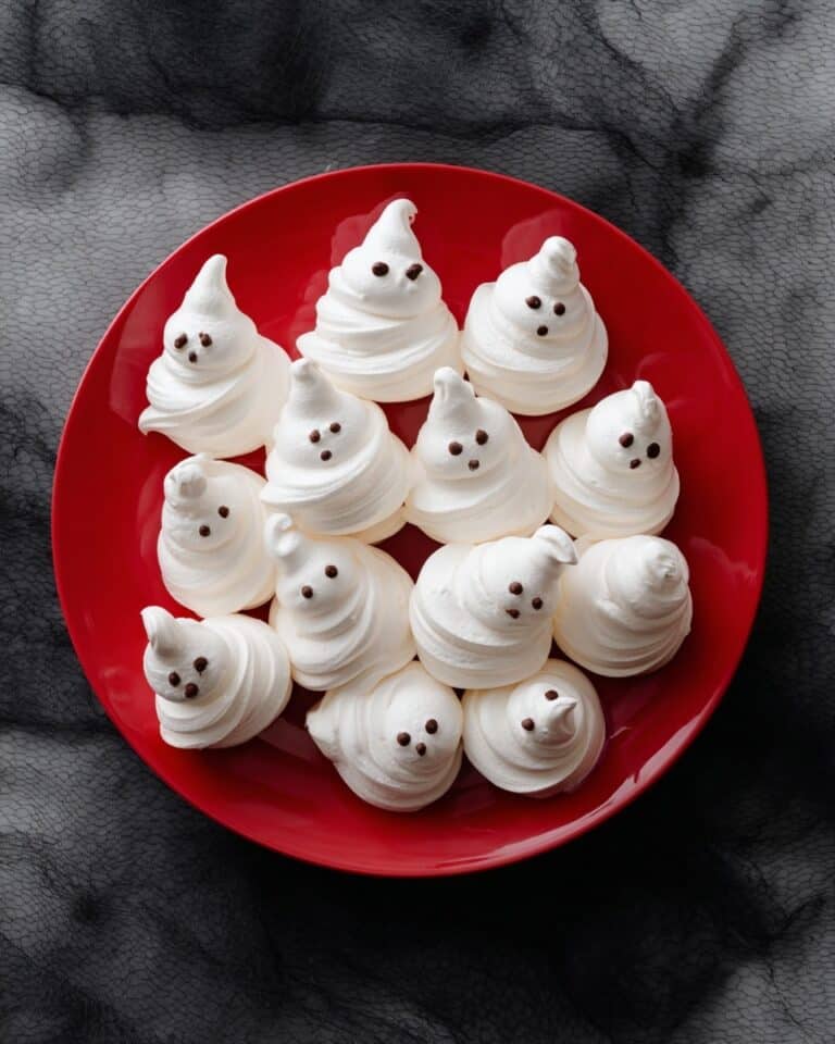 Meringues d’Halloween aux Dragibus et Réglisse Recipe