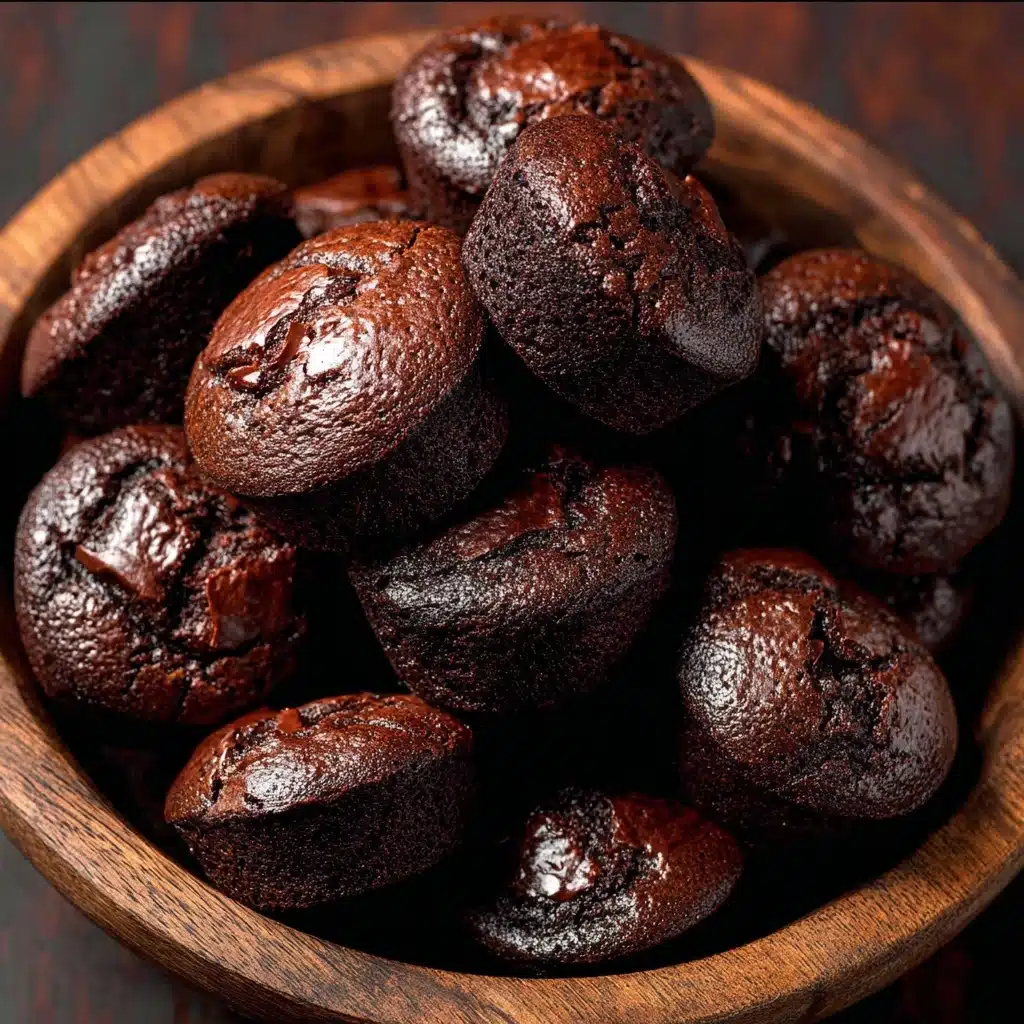 Fudgy Espresso Brownie Bites Recipe - Recipe Image