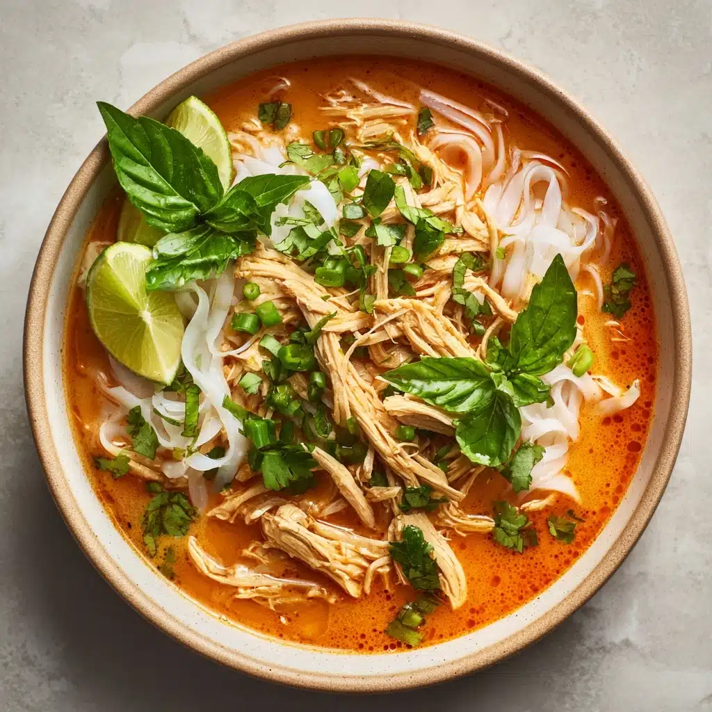 Easy Thai Chicken Curry Soup Recipe - Recipe Image