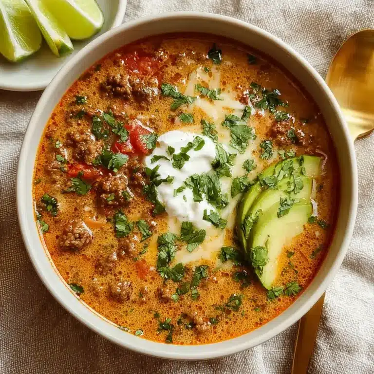 Keto Taco Soup Recipe