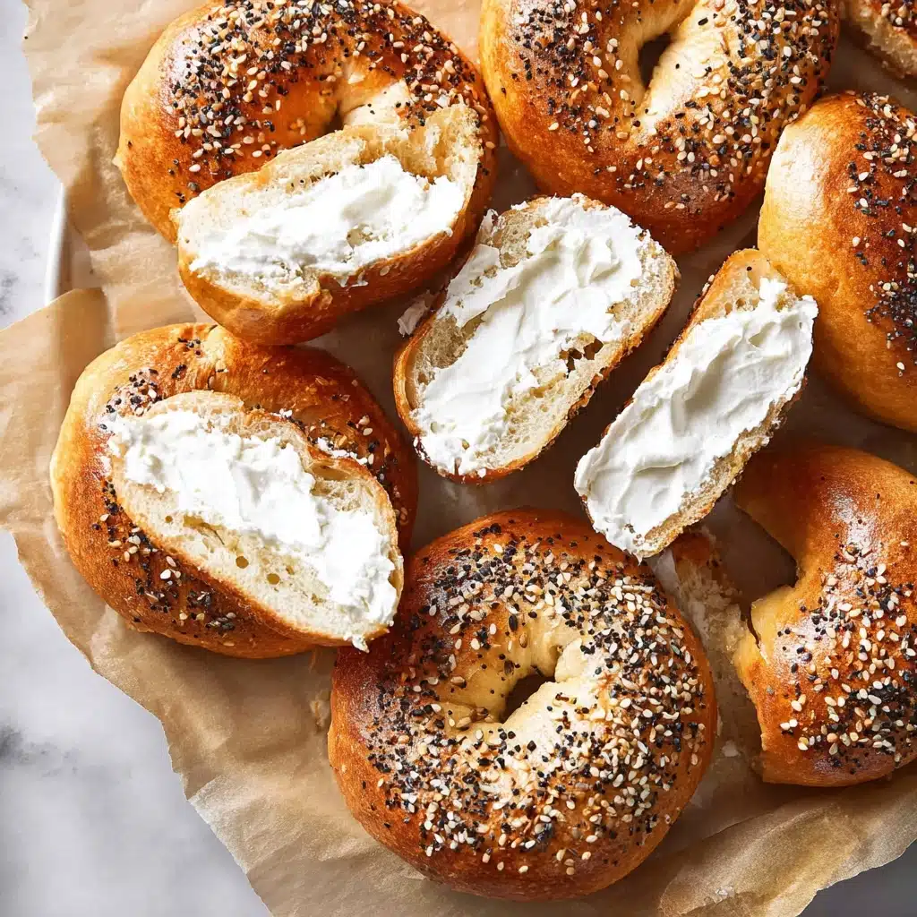 Air Fryer Protein Bagels Recipe - Recipe Image