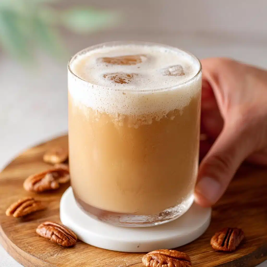 Iced Pecan Crunch Oat Milk Latte (Starbucks Copycat) Recipe - Recipe Image
