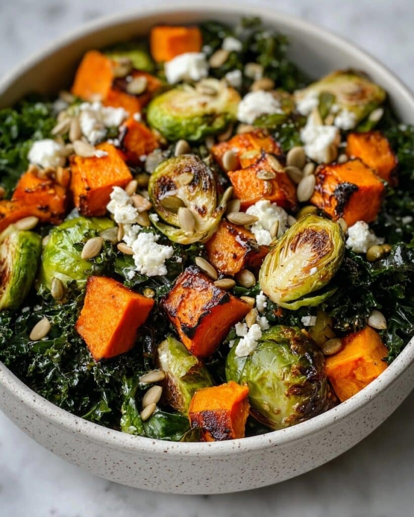 Kale and Roasted Vegetable Salad: Warm and Hearty Recipe