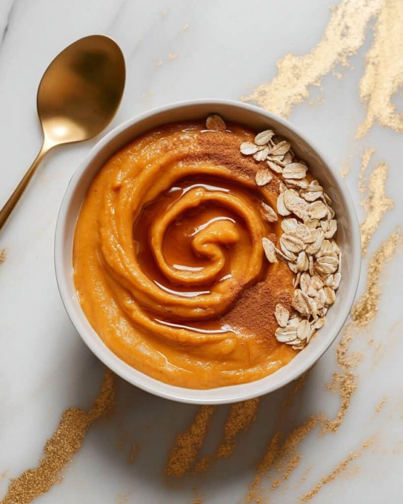 Pumpkin Whipped Cottage Cheese Breakfast Bowl Recipe